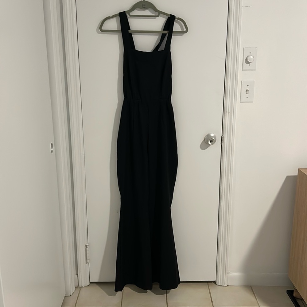 Black Open Back Jumper (S)